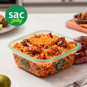 SAC 3Persons Smoky Jollof Rice with Half Kilo Of Chicken